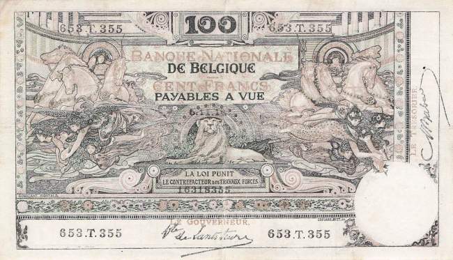 100 Franc 1918